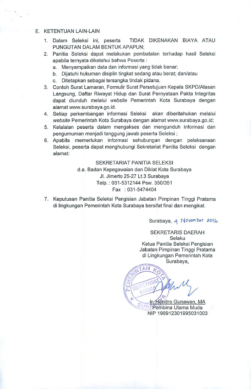 Baru Contoh Soal Seleksi Jabatan Tinggi Pratama