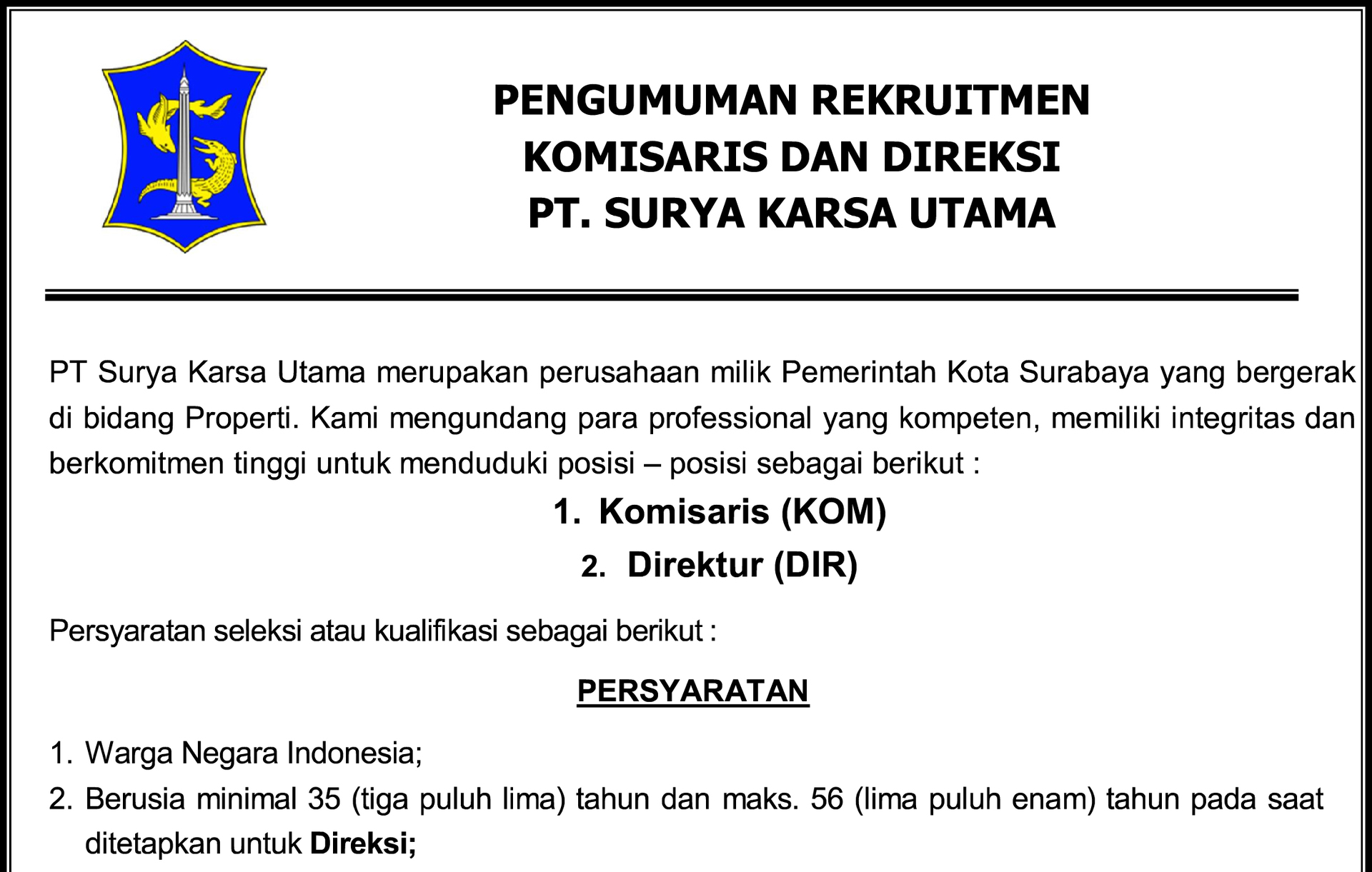 content pengumuman dekom direksi sku 25 juni 2018dpn