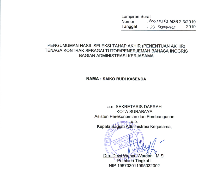Pemerintah Kota Surabaya
